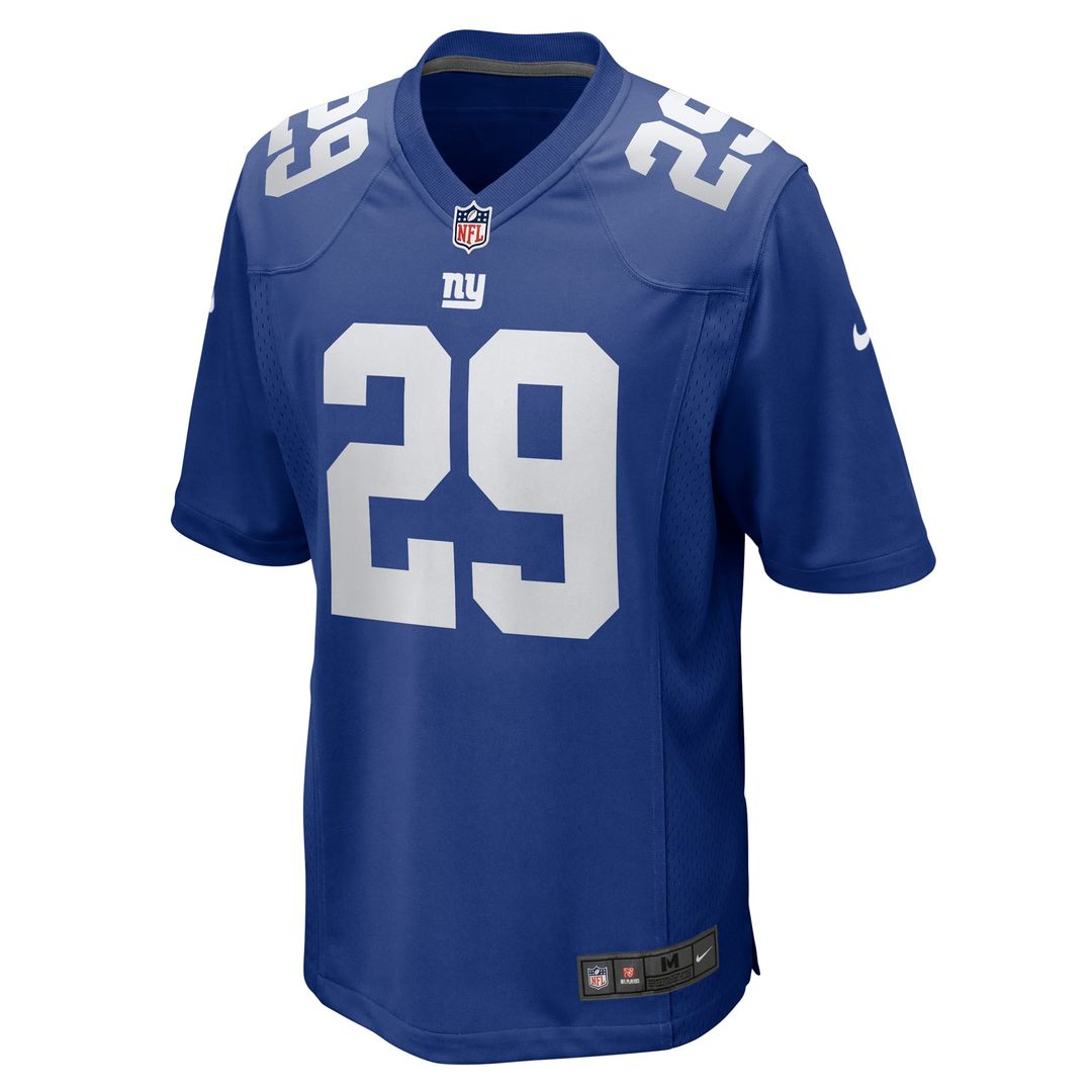 New York Giants Tyrone Tracy Jr. Nike Royal Game Jersey