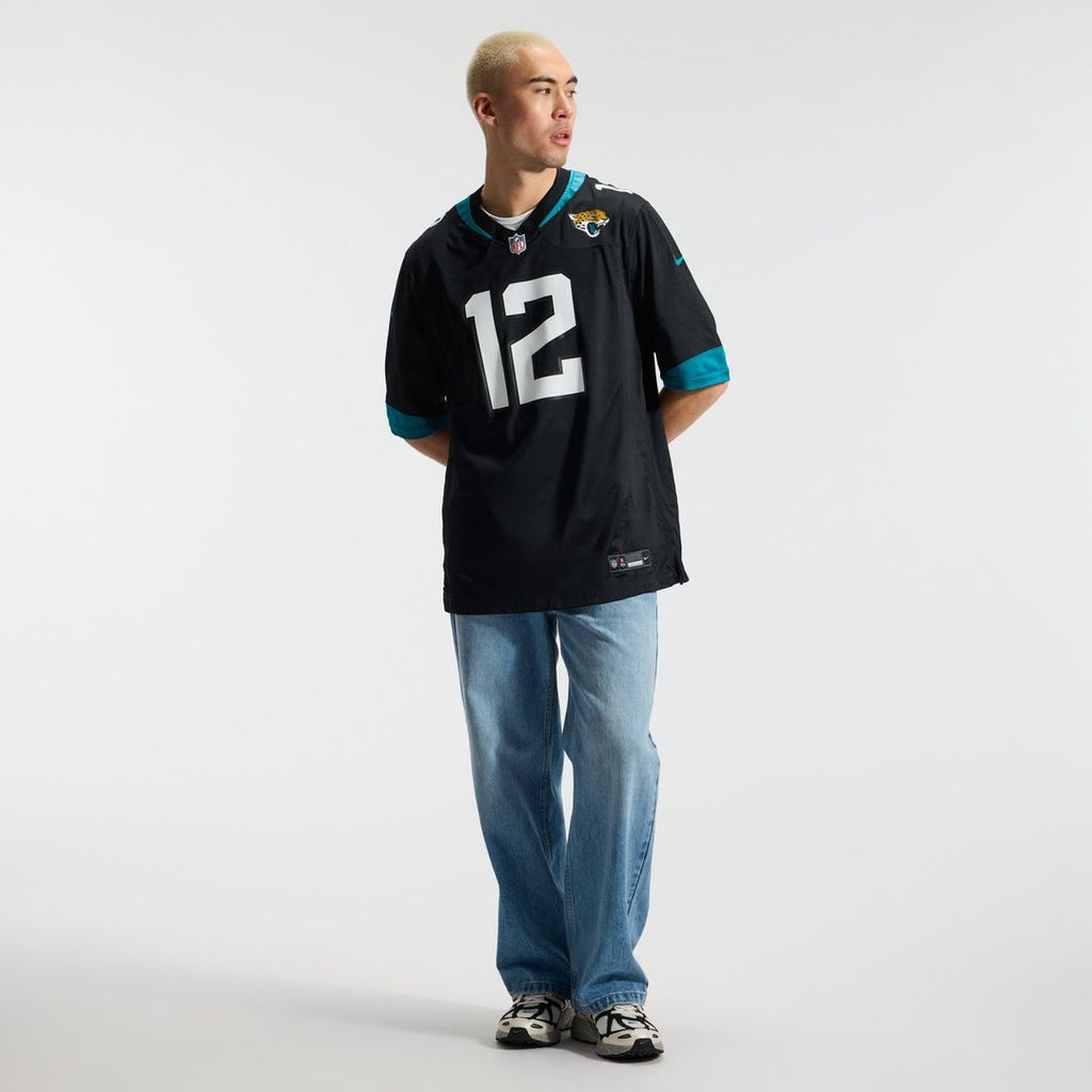 Jacksonville Jaguars Travis Hunter Nike Black Alternate Game Jersey