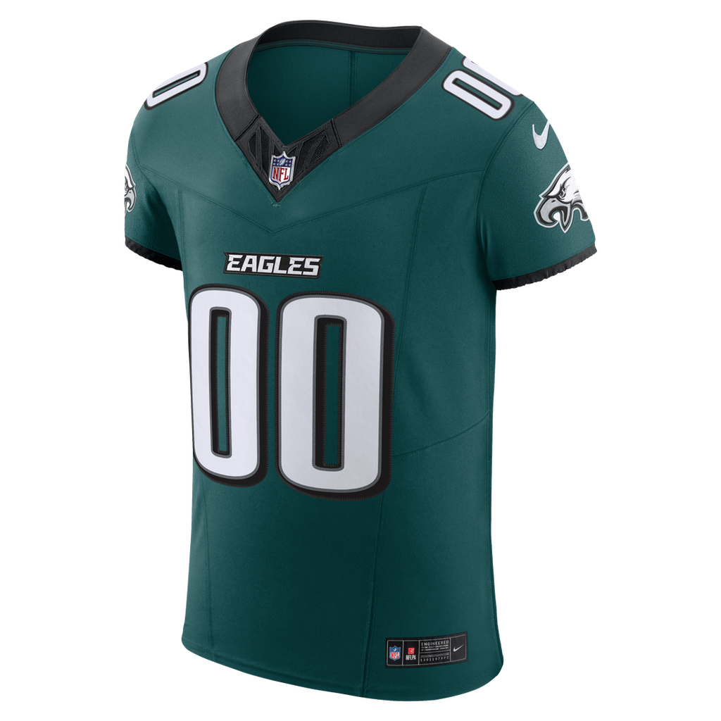 Philadelphia Eagles Nike Black Alternate Vapor FUSE Elite Custom Jersey