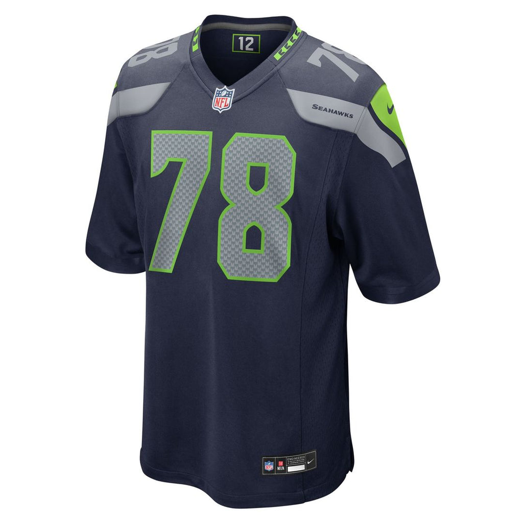Seattle Seahawks Mason Richman Nike College Navy Game Jersey