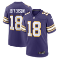 Minnesota Vikings Justin Jefferson Nike Purple Classic Game Jersey