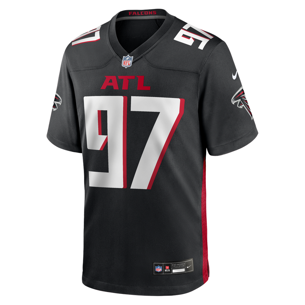 Atlanta Falcons Grady Jarrett Nike Black Game Jersey