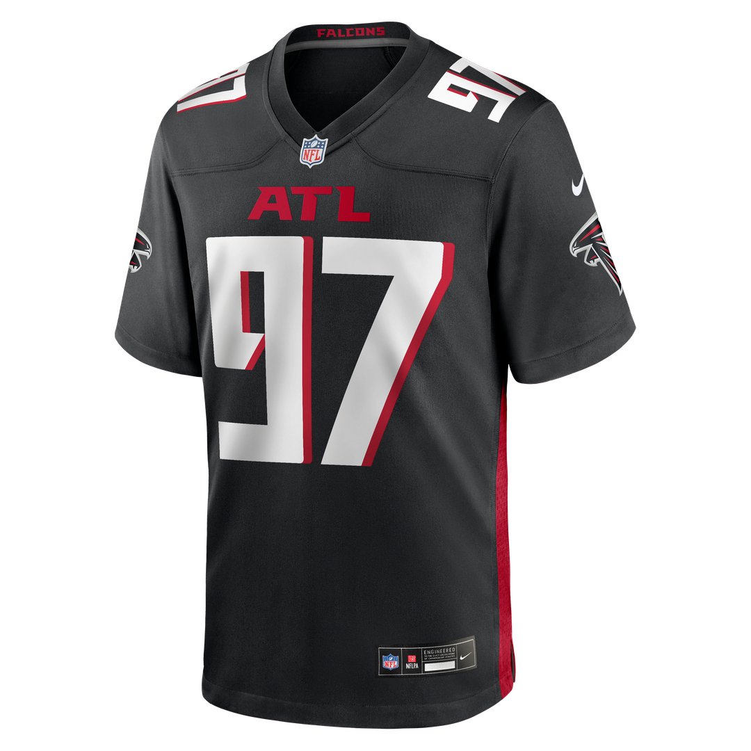 Atlanta Falcons Grady Jarrett Nike Black Game Jersey