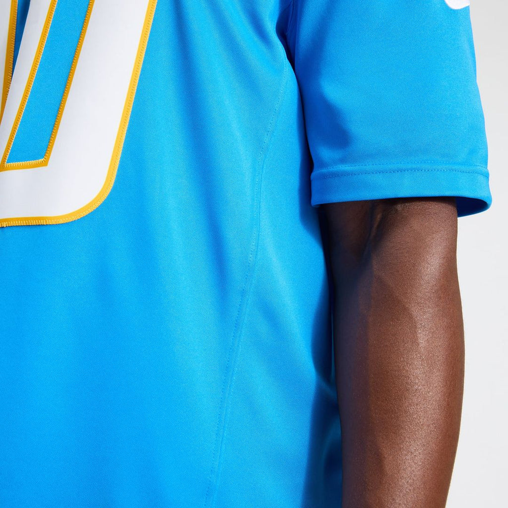 Los Angeles Chargers Justin Herbert Nike Powder Blue Team Vapor FUSE Stitched Limited Jersey