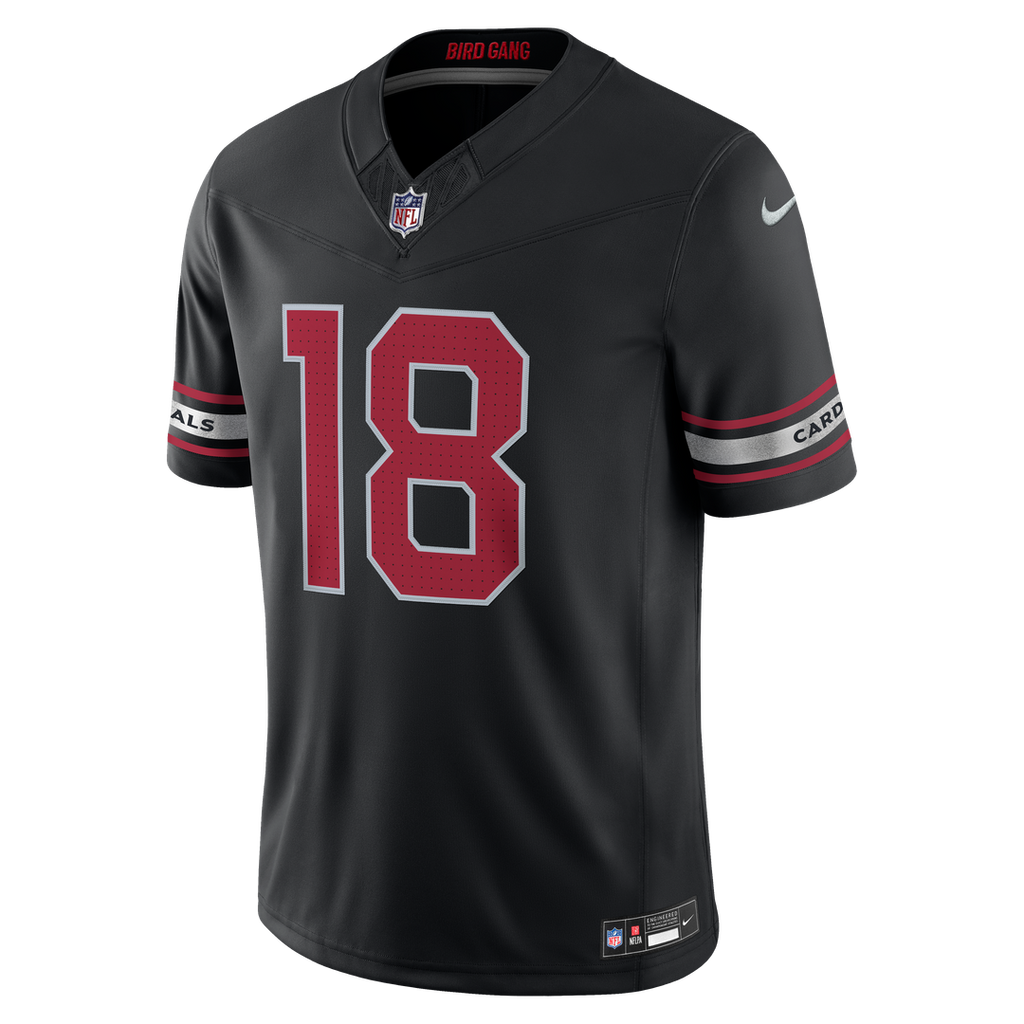 Arizona Cardinals Marvin Harrison Jr. Nike Cardinal Team Vapor FUSE Stitched Limited Jersey