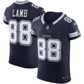 Dallas Cowboys CeeDee Lamb Nike Navy Team Vapor FUSE Elite Jersey