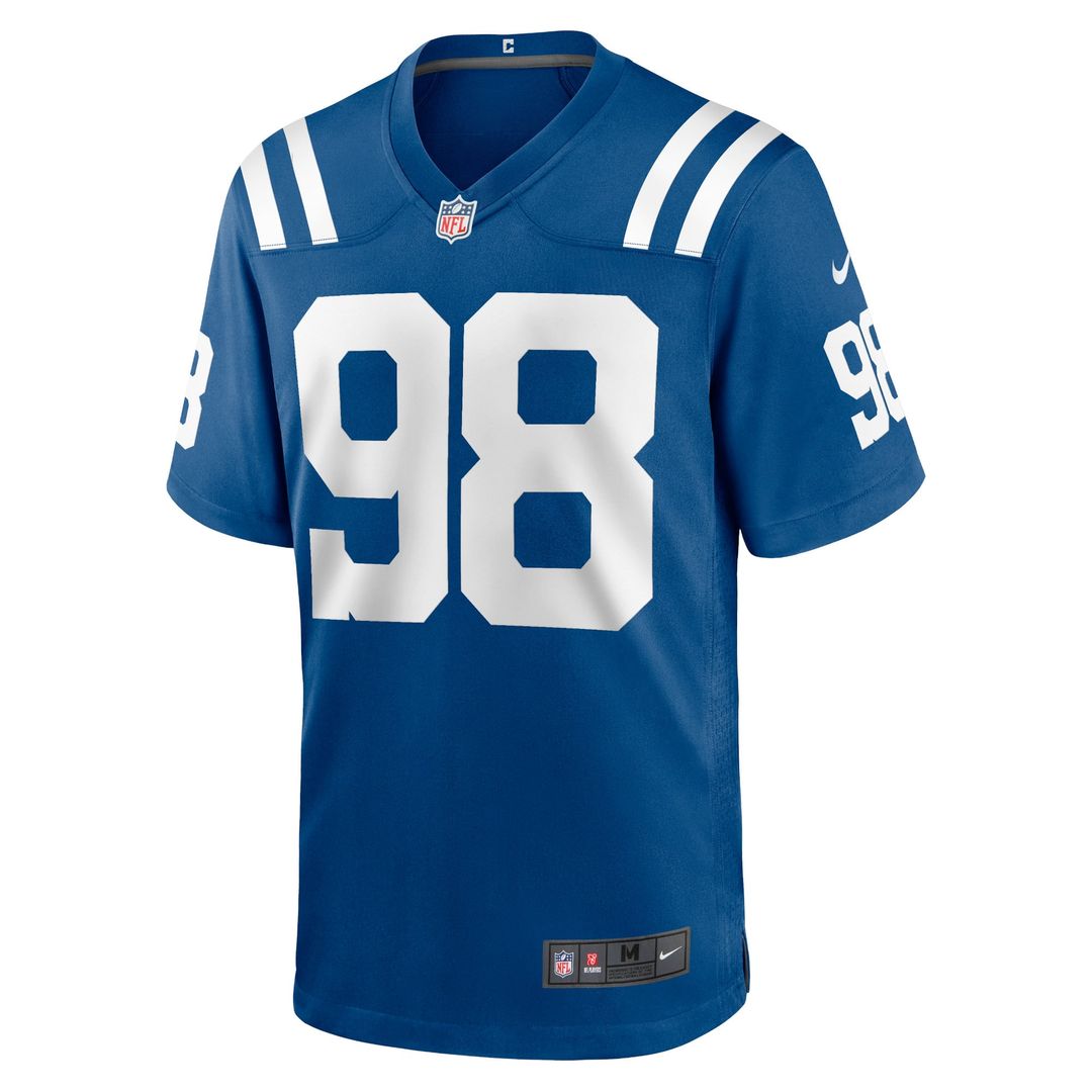 Indianapolis Colts Tony Siragusa Nike Royal Retired Player Game Jersey
