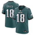 Philadelphia Eagles Britain Covey Nike Midnight Green Game Jersey