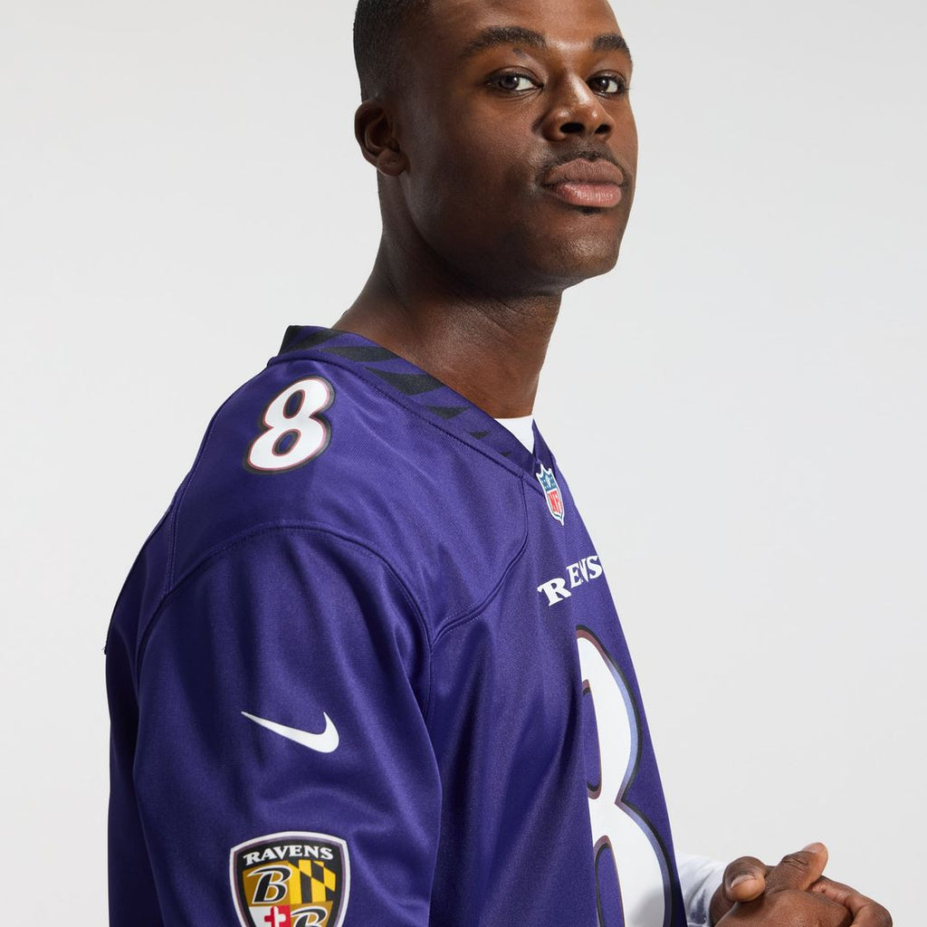 Baltimore Ravens Lamar Jackson Nike Purple Game Jersey