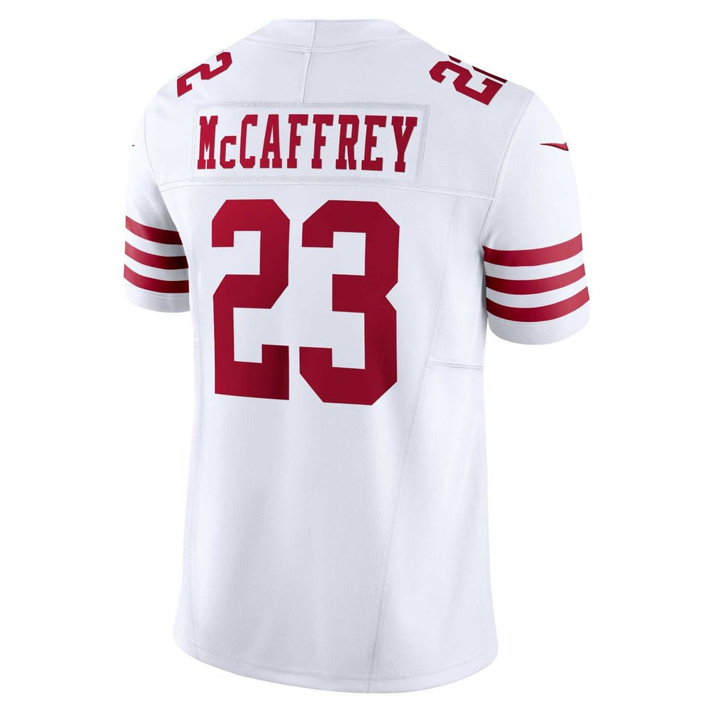 San Francisco 49ers Christian McCaffrey Nike Scarlet Vapor FUSE Limited Jersey