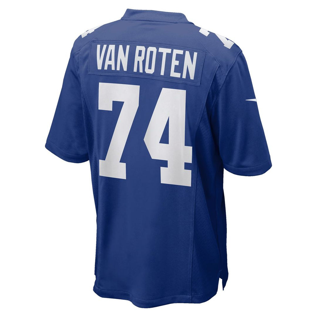 New York Giants Greg Van Roten Nike Royal Game Jersey
