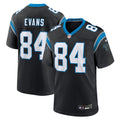 Carolina Panthers Mitchell Evans Nike Black Game Jersey