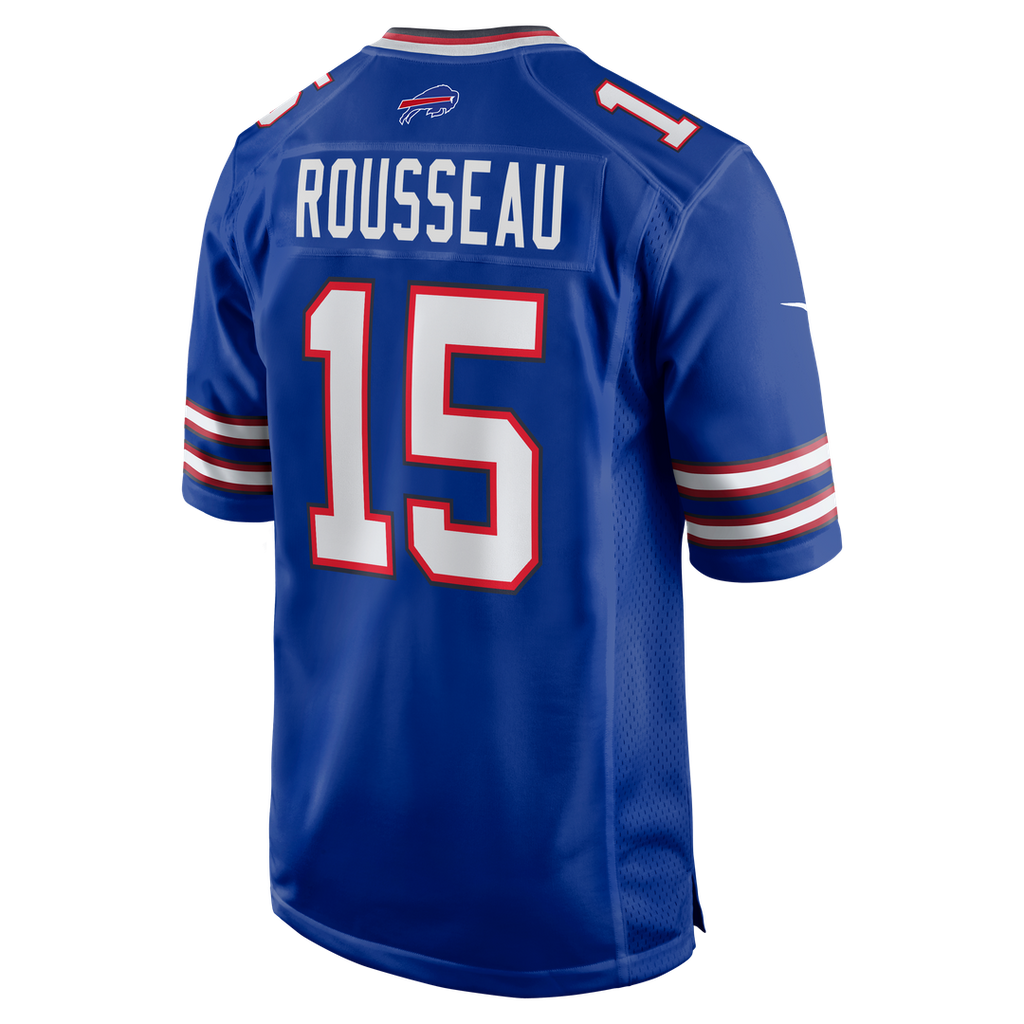 Buffalo Bills Gregory Rousseau Nike Royal Game Jersey