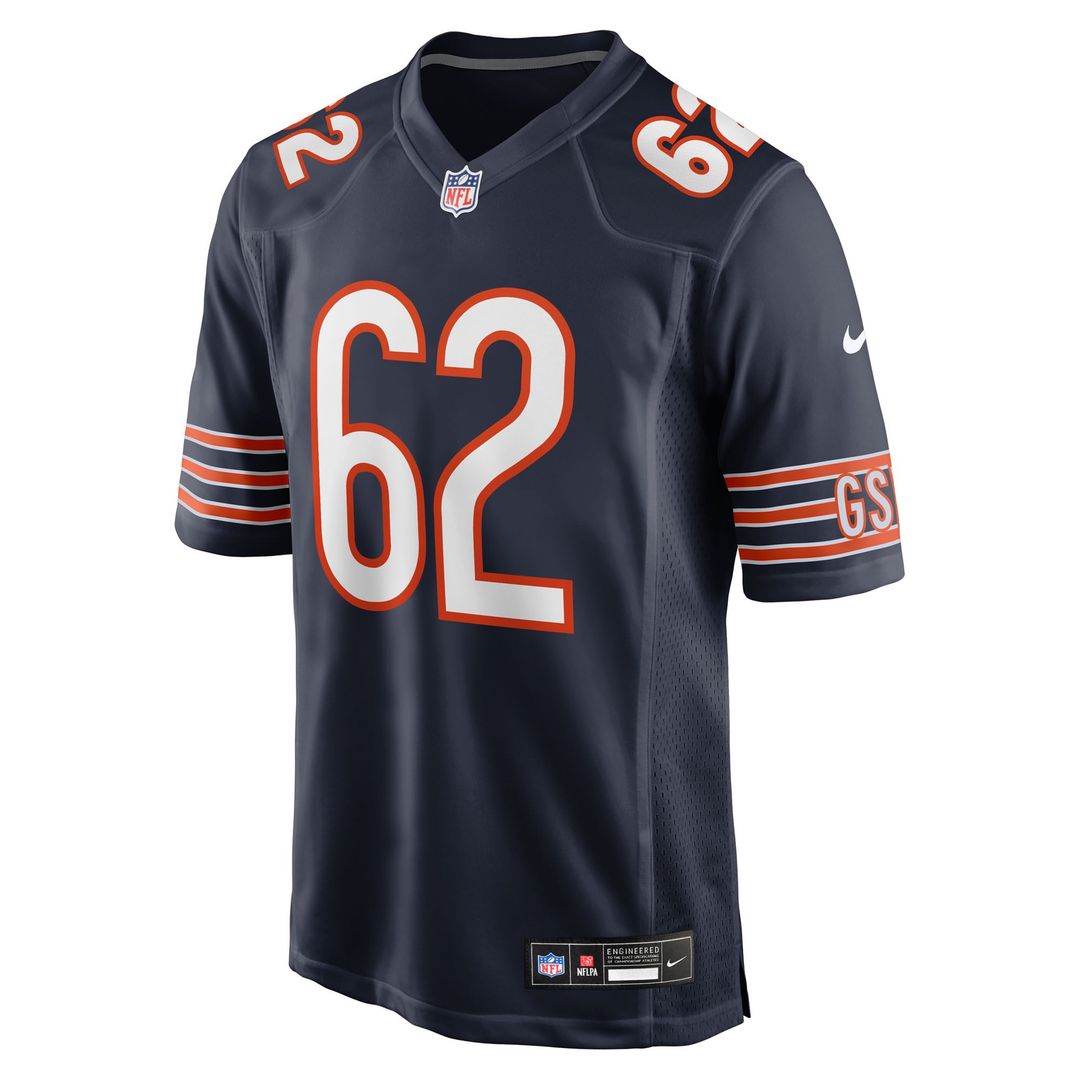 Chicago Bears Joe Thuney Nike Navy Game Jersey