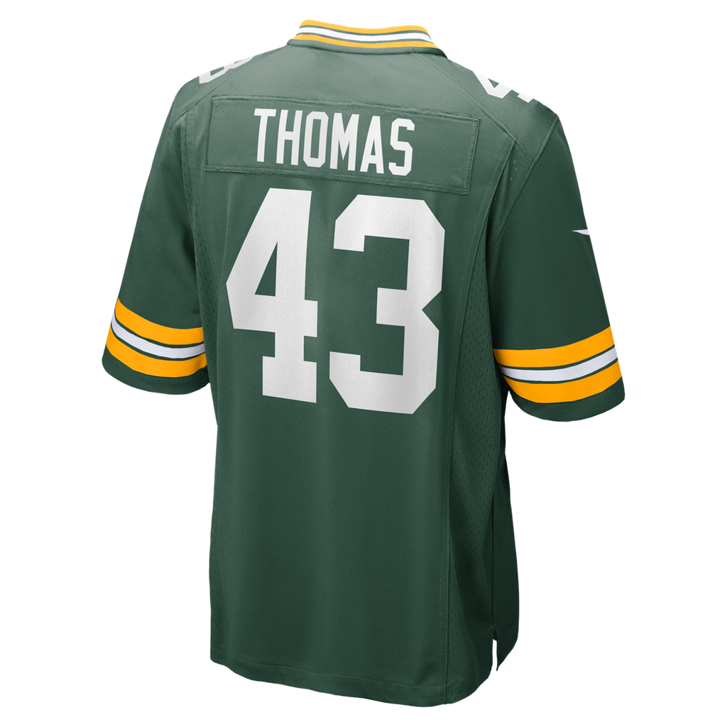 Green Bay Packers Kiondre Thomas Nike Green Game Jersey