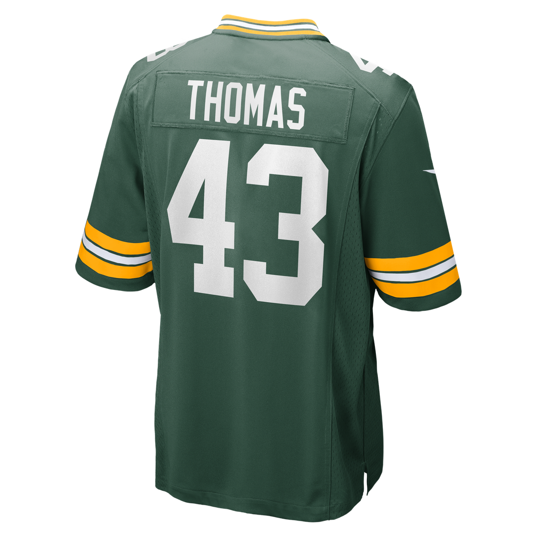 Green Bay Packers Kiondre Thomas Nike Green Game Jersey