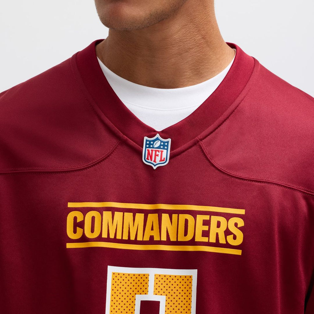 Washington Commanders Jayden Daniels Nike White Game Jersey
