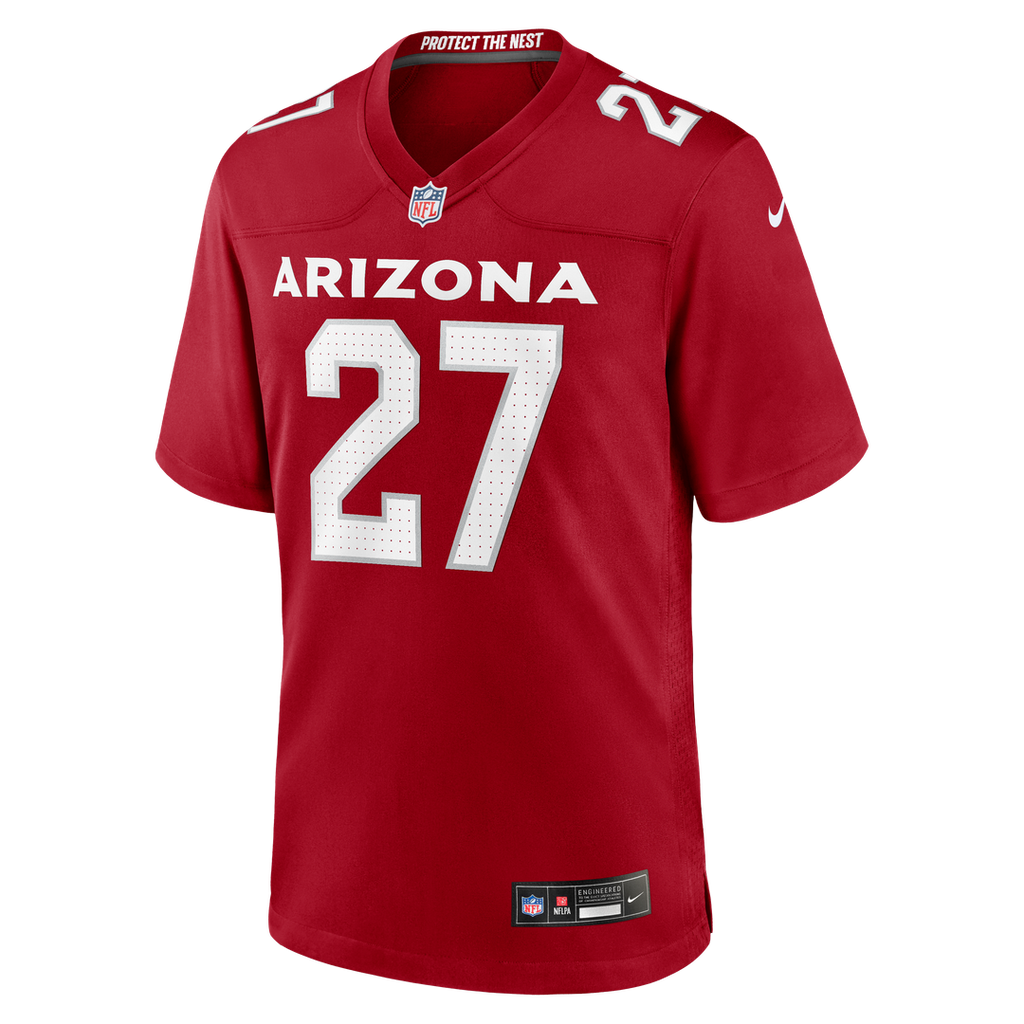 Arizona Cardinals Divaad Wilson Nike Cardinal Game Jersey