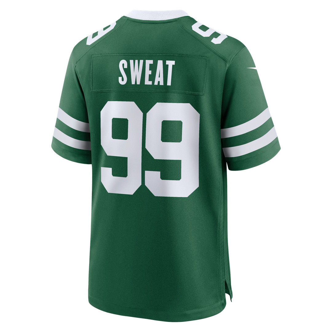 New York Jets T'Vondre Sweat Nike Legacy Green Game Jersey