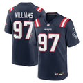 New England Patriots Milton Williams Nike Navy Game Jersey