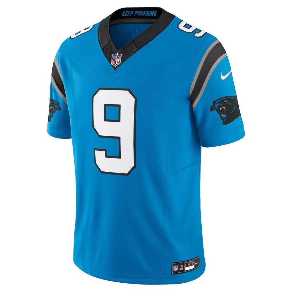 Carolina Panthers Bryce Young Nike Blue Vapor FUSE Limited Jersey