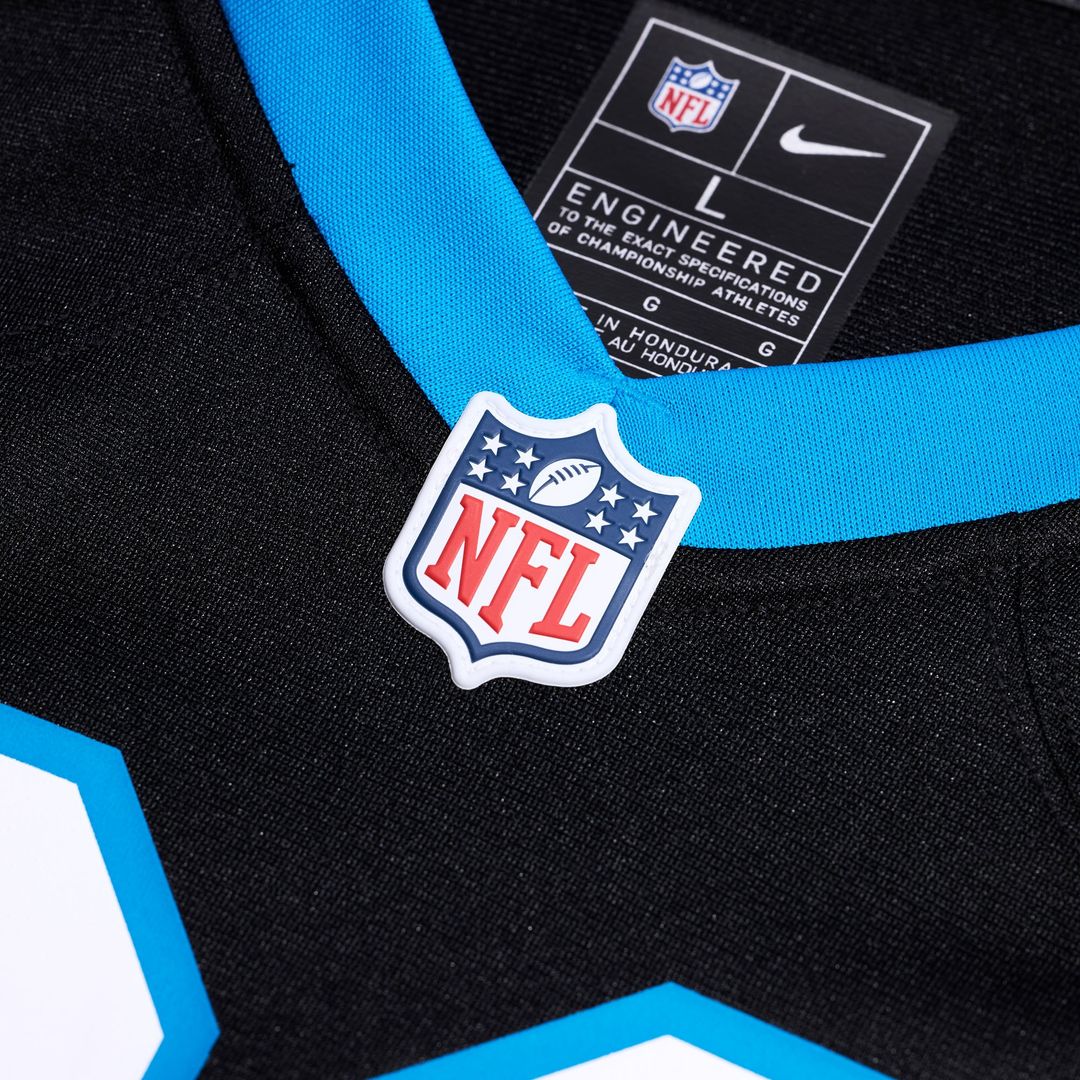 Carolina Panthers Patrick Jones II Nike Black Game Jersey