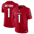 Atlanta Falcons Dirty Birds Nike Red Team Vapor FUSE Stitched Limited Jersey