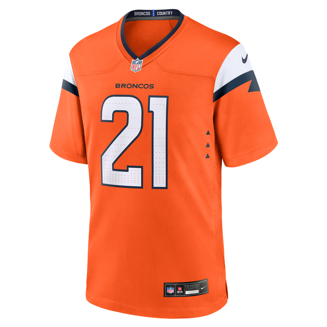 Denver Broncos Riley Moss Nike Orange Game Jersey