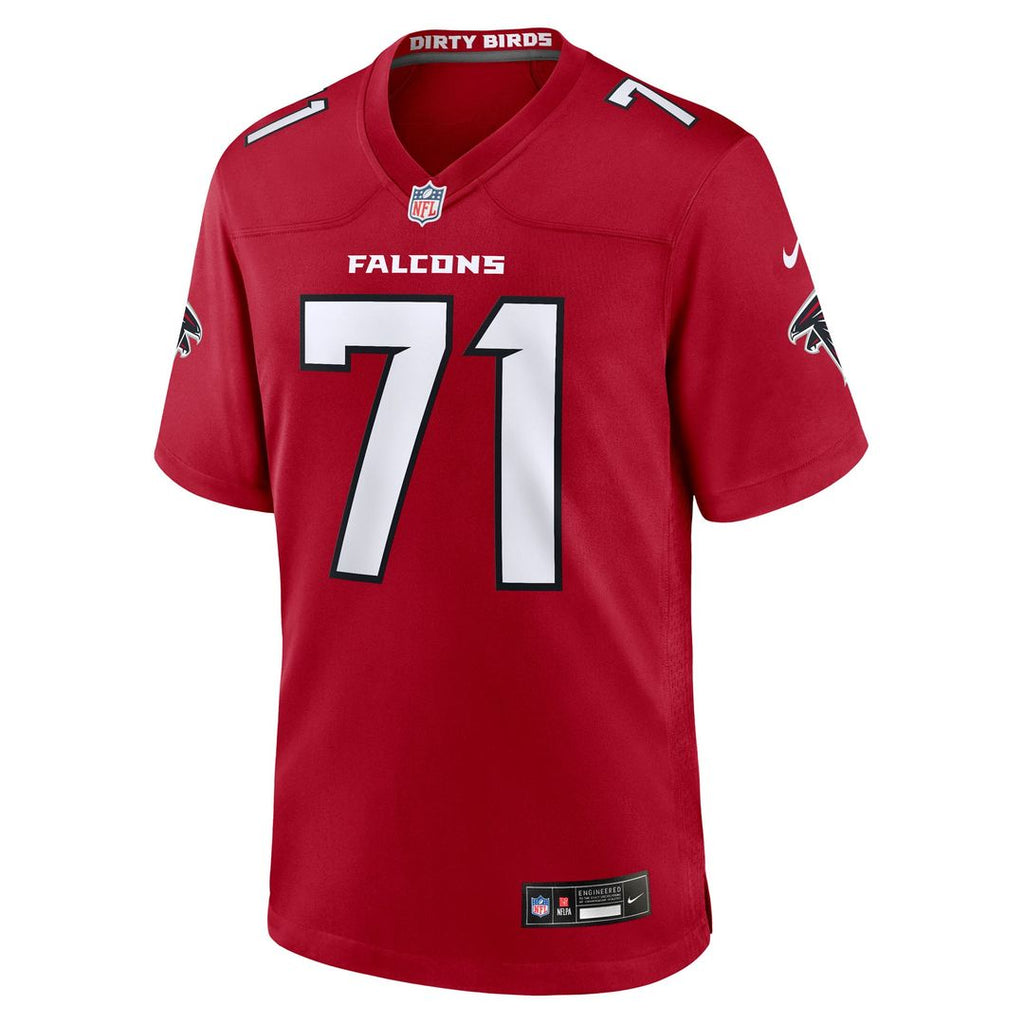 Atlanta Falcons Jawaan Taylor Nike Red Game Jersey