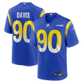 Los Angeles Rams Tyler Davis Nike Royal Game Jersey