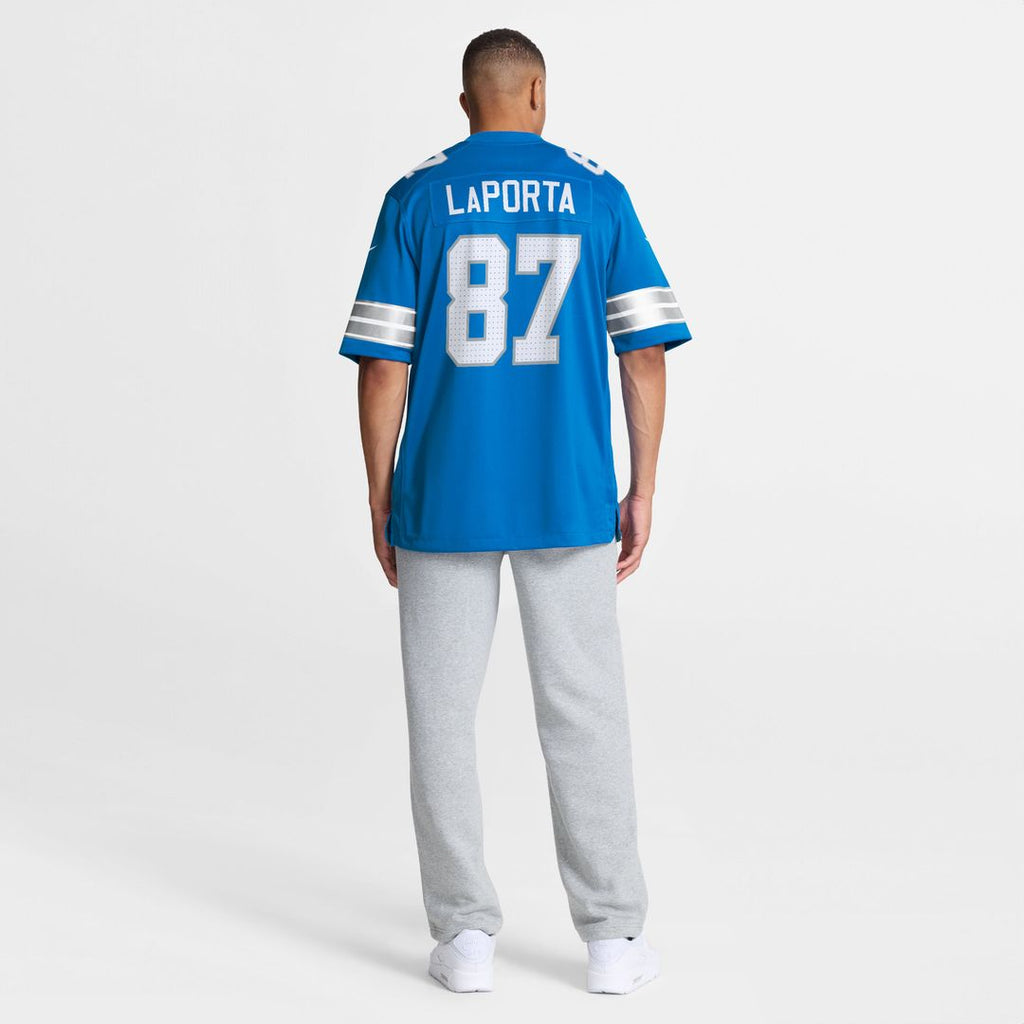 Detroit Lions Sam LaPorta Nike Black 2nd Alternate Game Jersey