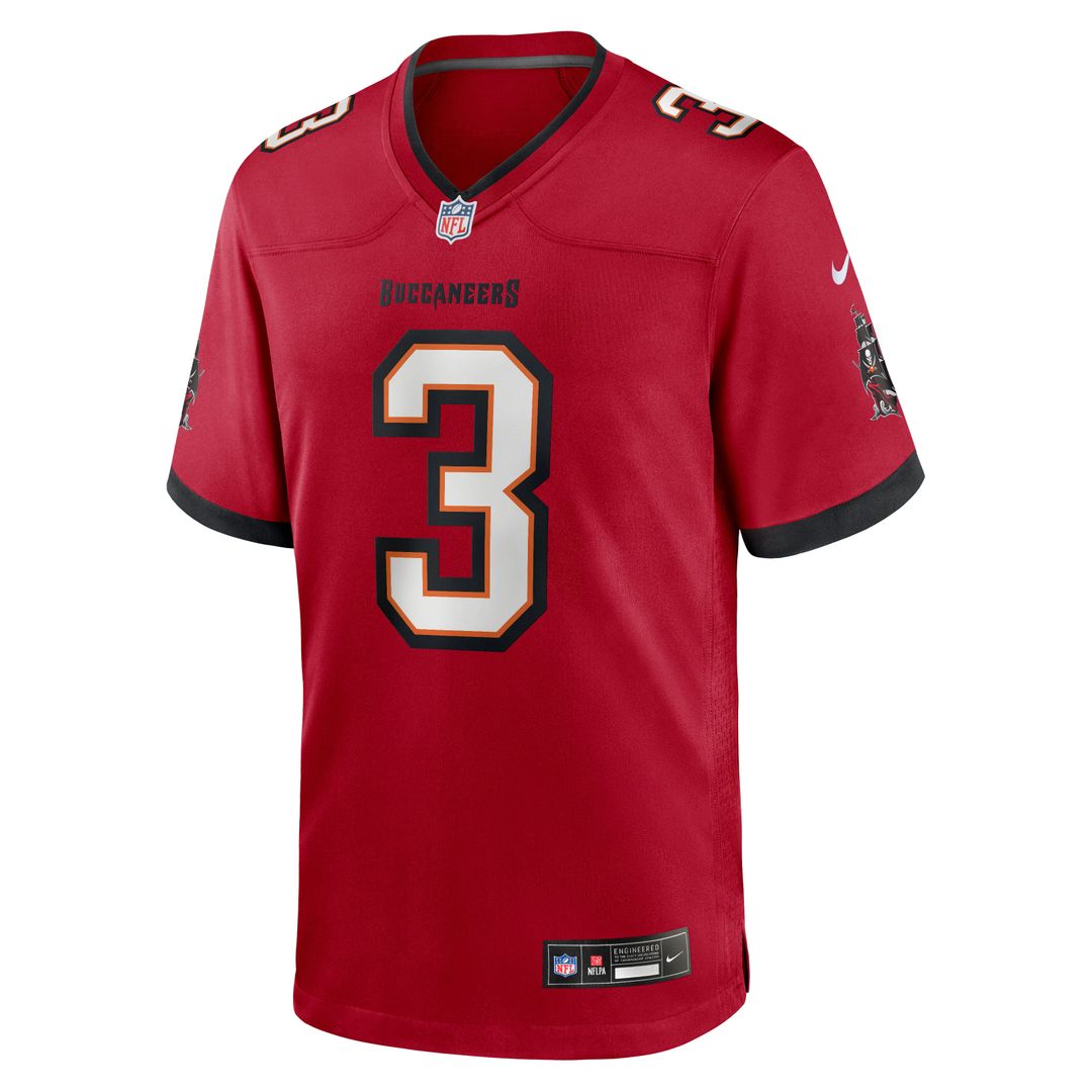 Tampa Bay Buccaneers Rueben Bain Jr. Nike Red Game Jersey