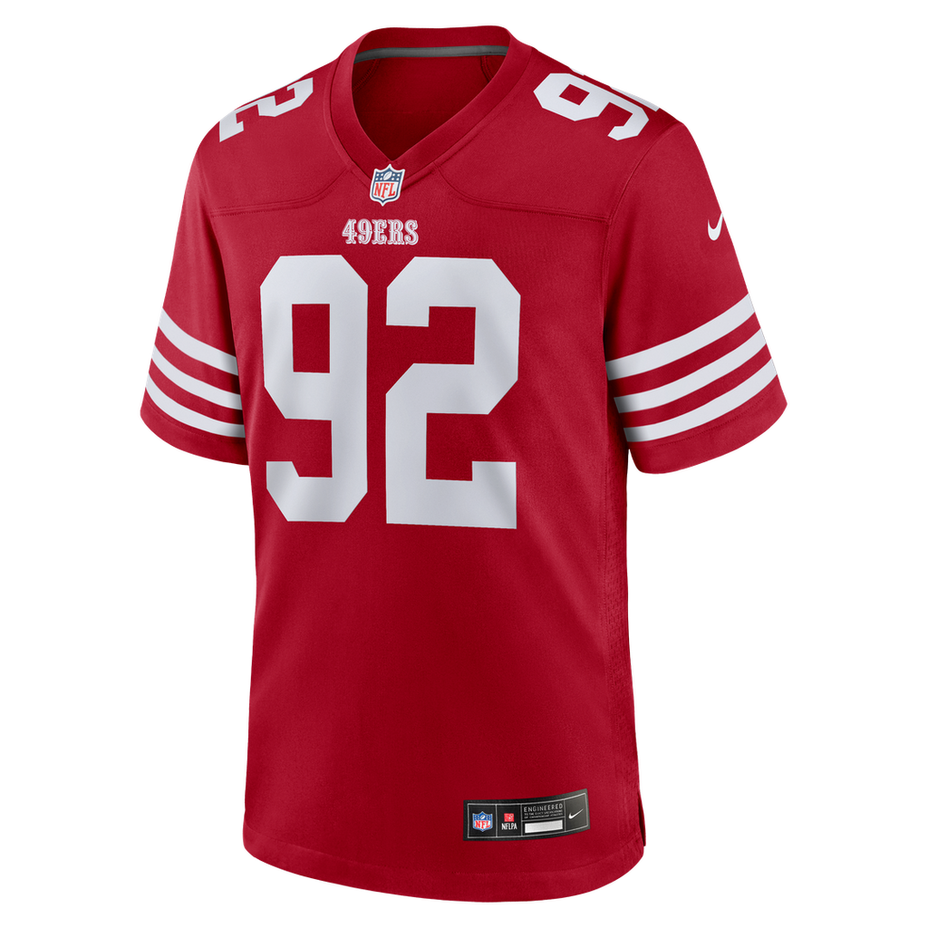 San Francisco 49ers Yetur Gross - Matos Nike Scarlet Game Jersey