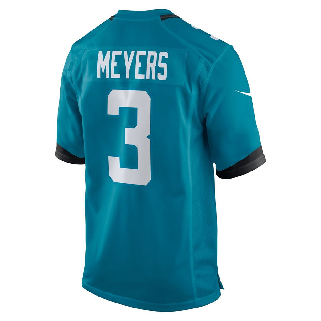 Jacksonville Jaguars Jakobi Meyers Nike Teal Game Jersey