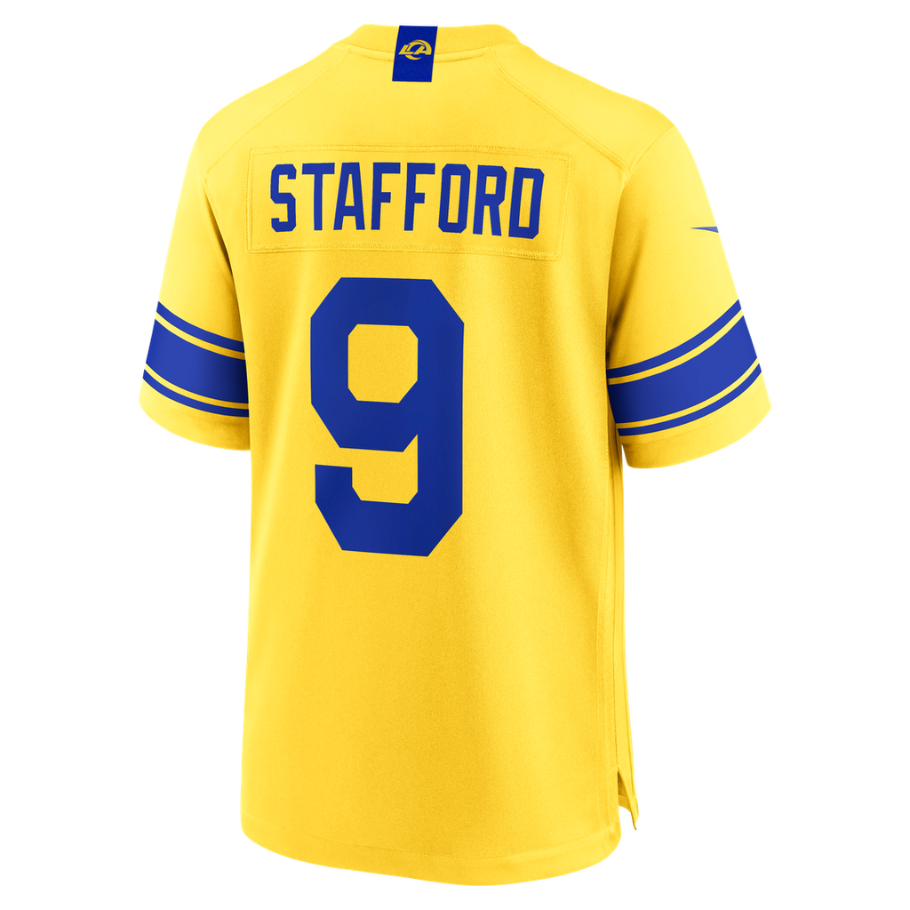 Los Angeles Rams Matthew Stafford Nike Royal Team Game Jersey