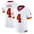 Washington Commanders Frankie Luvu Nike White Vapor FUSE Stitched Limited Jersey