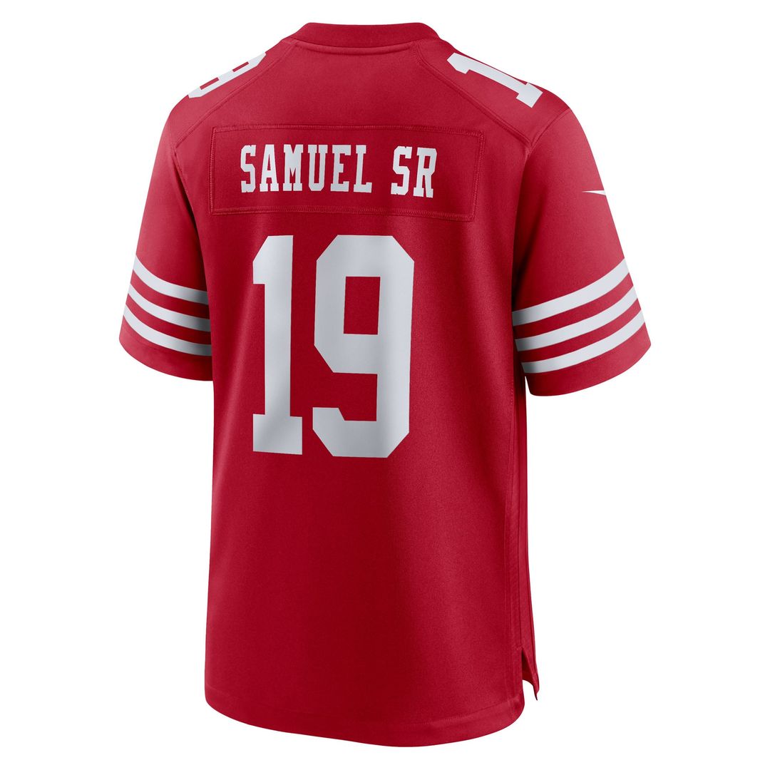 San Francisco 49ers Deebo Samuel Sr Nike Scarlet Game Jersey