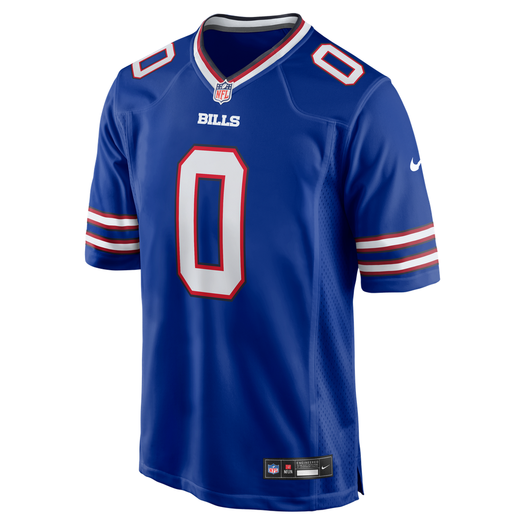 Buffalo Bills Keon Coleman Nike Gray Nickel City Game Jersey