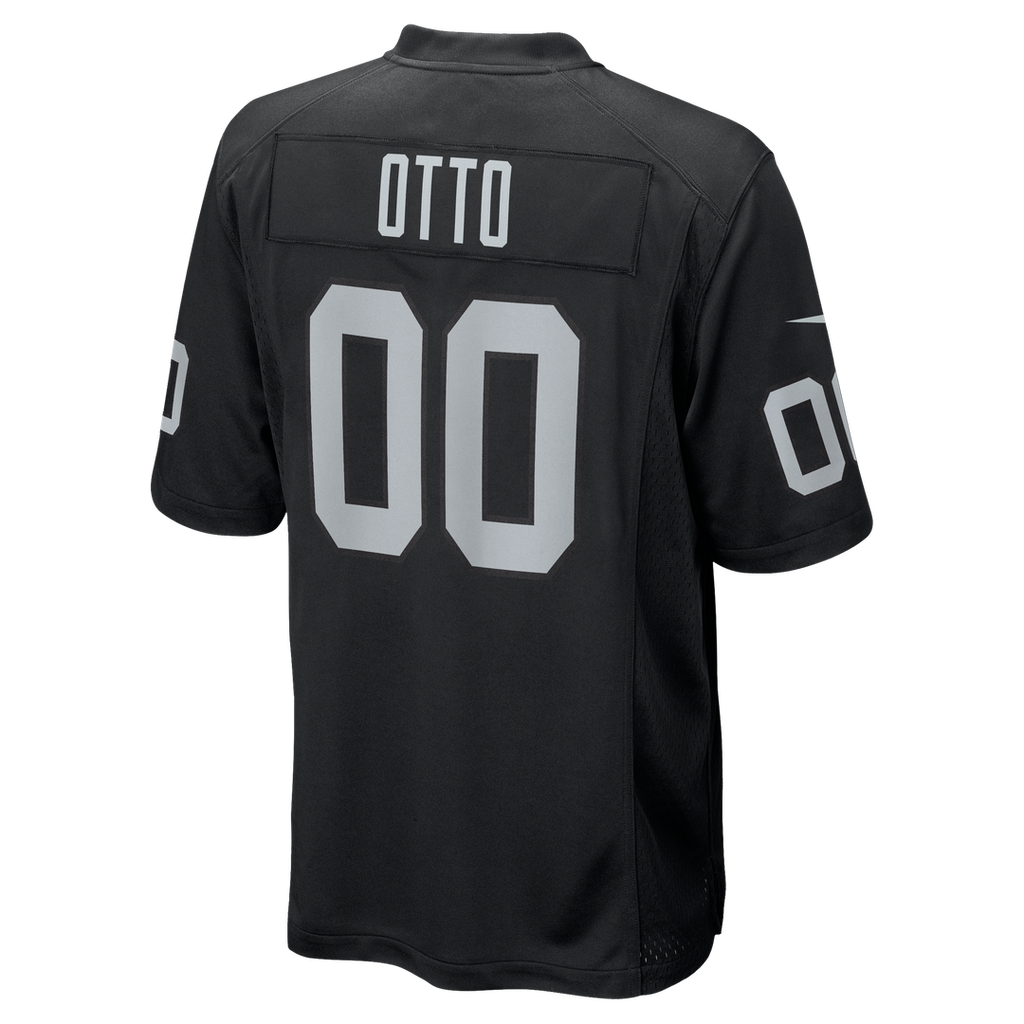 Las Vegas Raiders Jim Otto Nike Black Retired Player Game Jersey