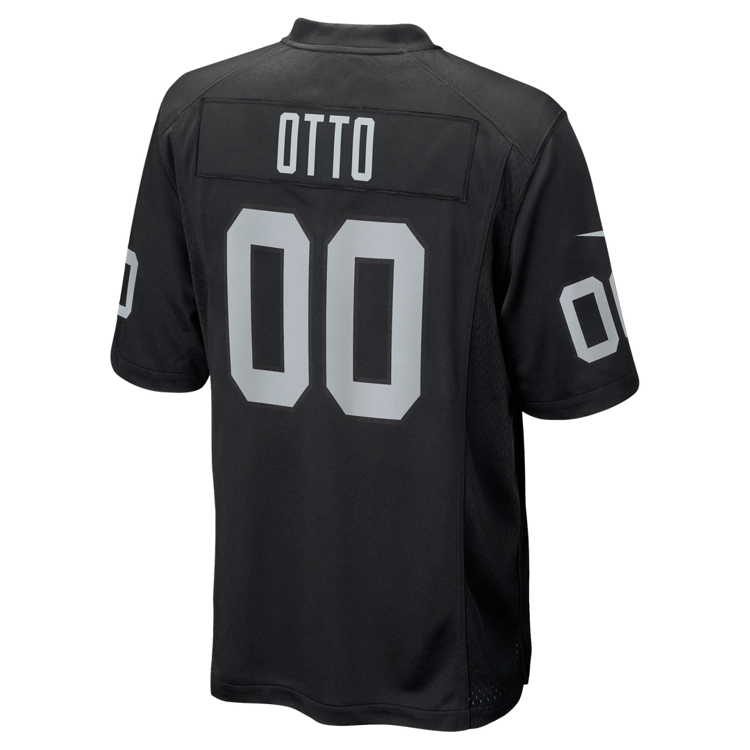 Las Vegas Raiders Jim Otto Nike Black Retired Player Game Jersey