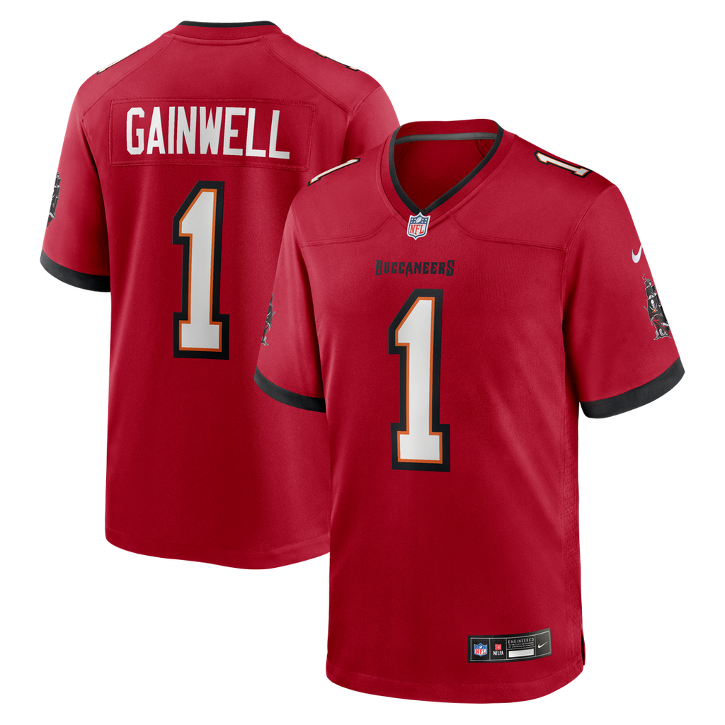 Tampa Bay Buccaneers Kenneth Gainwell Nike Red Game Jersey