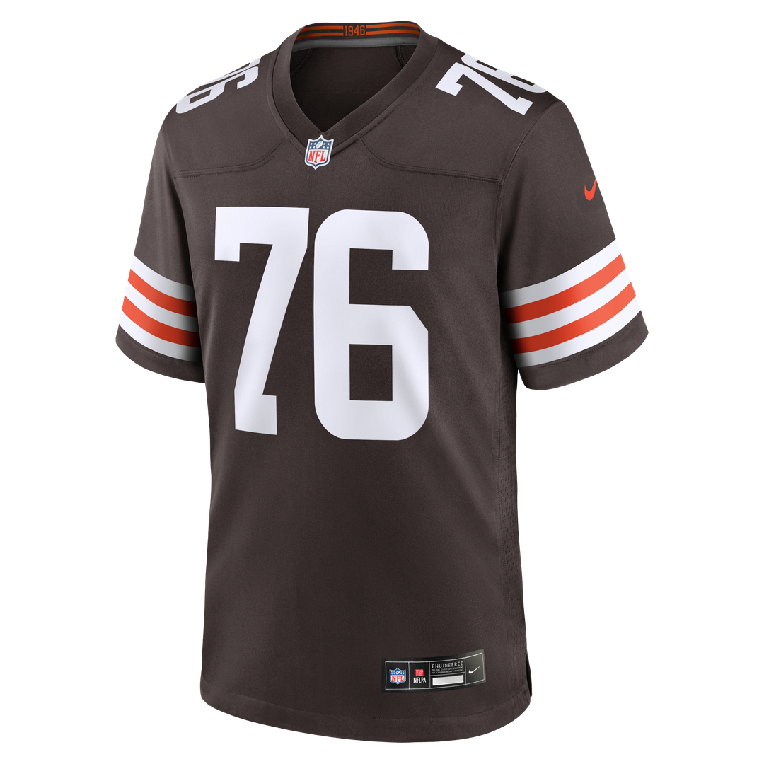 Cleveland Browns Lou Groza Nike Brown Retired Player Game Jersey