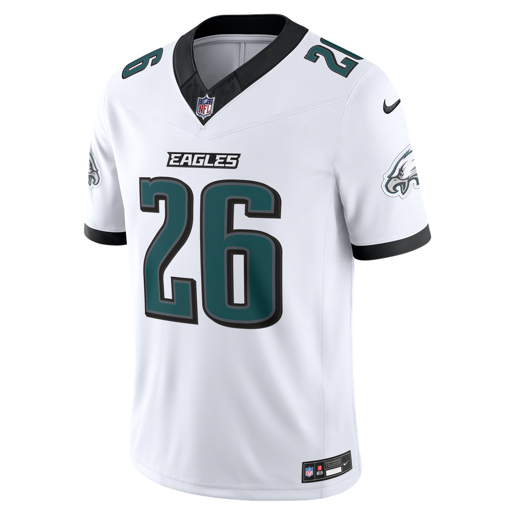 Philadelphia Eagles Saquon Barkley Nike Black Alternate Vapor FUSE Stitched Limited Jersey
