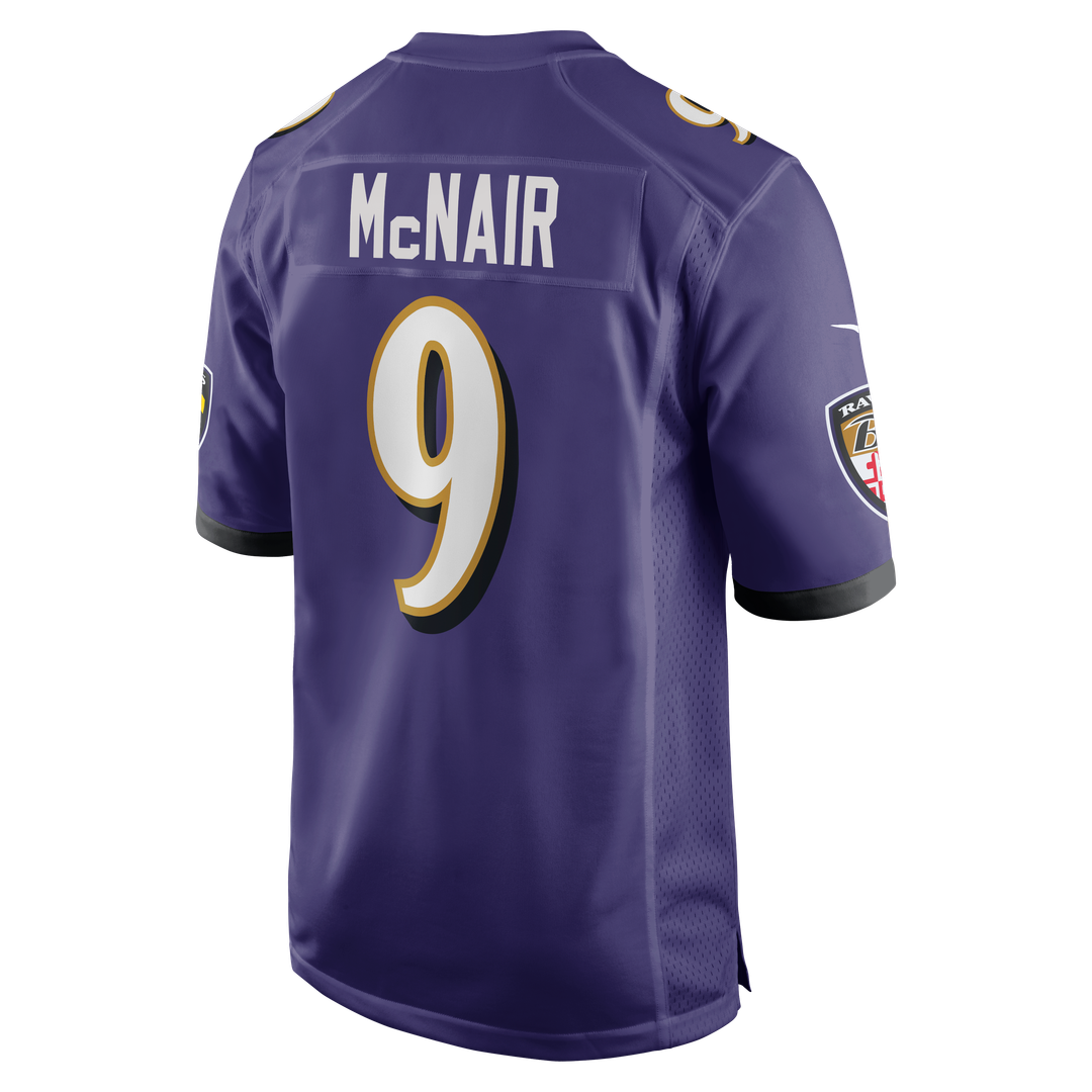 Baltimore Ravens Steve McNair Nike Purple Retired Player Game Jersey