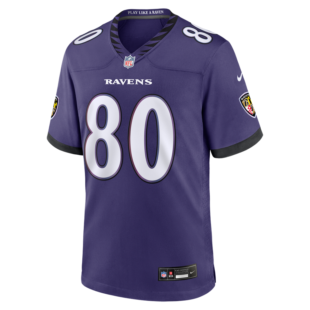 Baltimore Ravens Durham Smythe Nike Purple Game Jersey