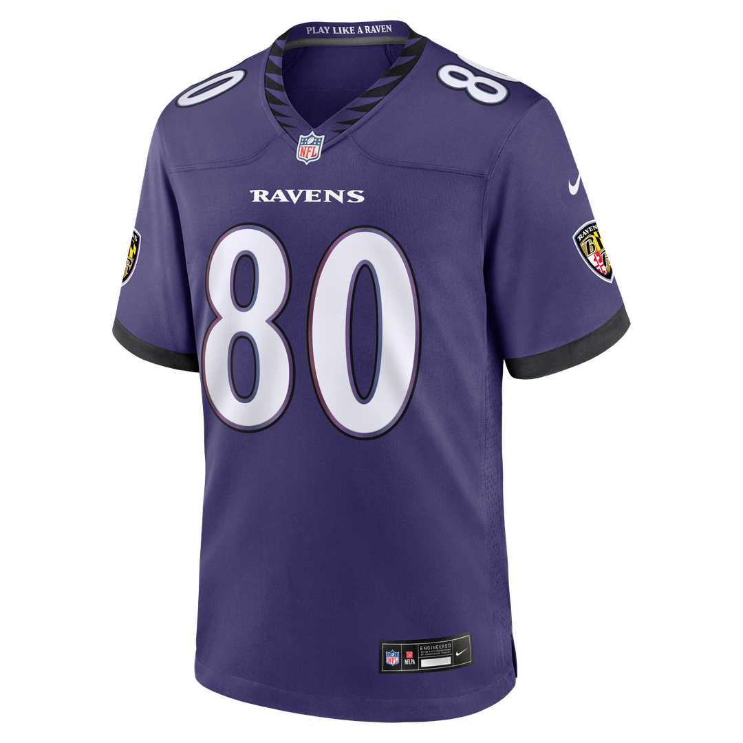 Baltimore Ravens Durham Smythe Nike Purple Game Jersey