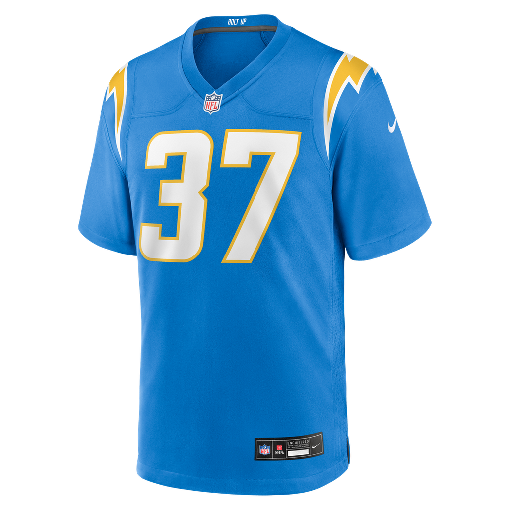 Los Angeles Chargers Jordan Oladokun Nike Powder Blue Game Jersey