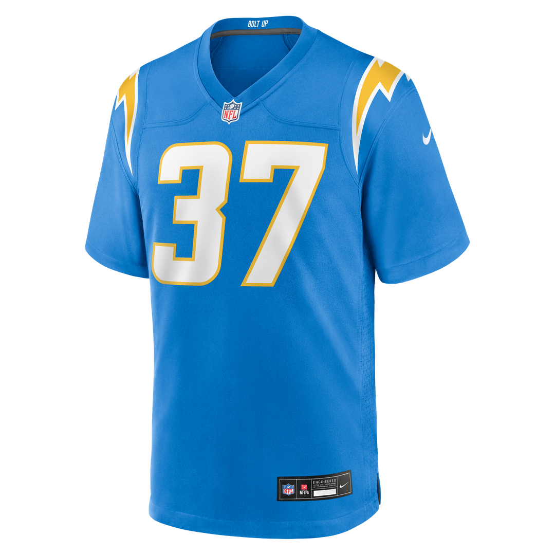 Los Angeles Chargers Jordan Oladokun Nike Powder Blue Game Jersey
