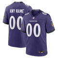 Baltimore Ravens Nike Purple Custom Jersey