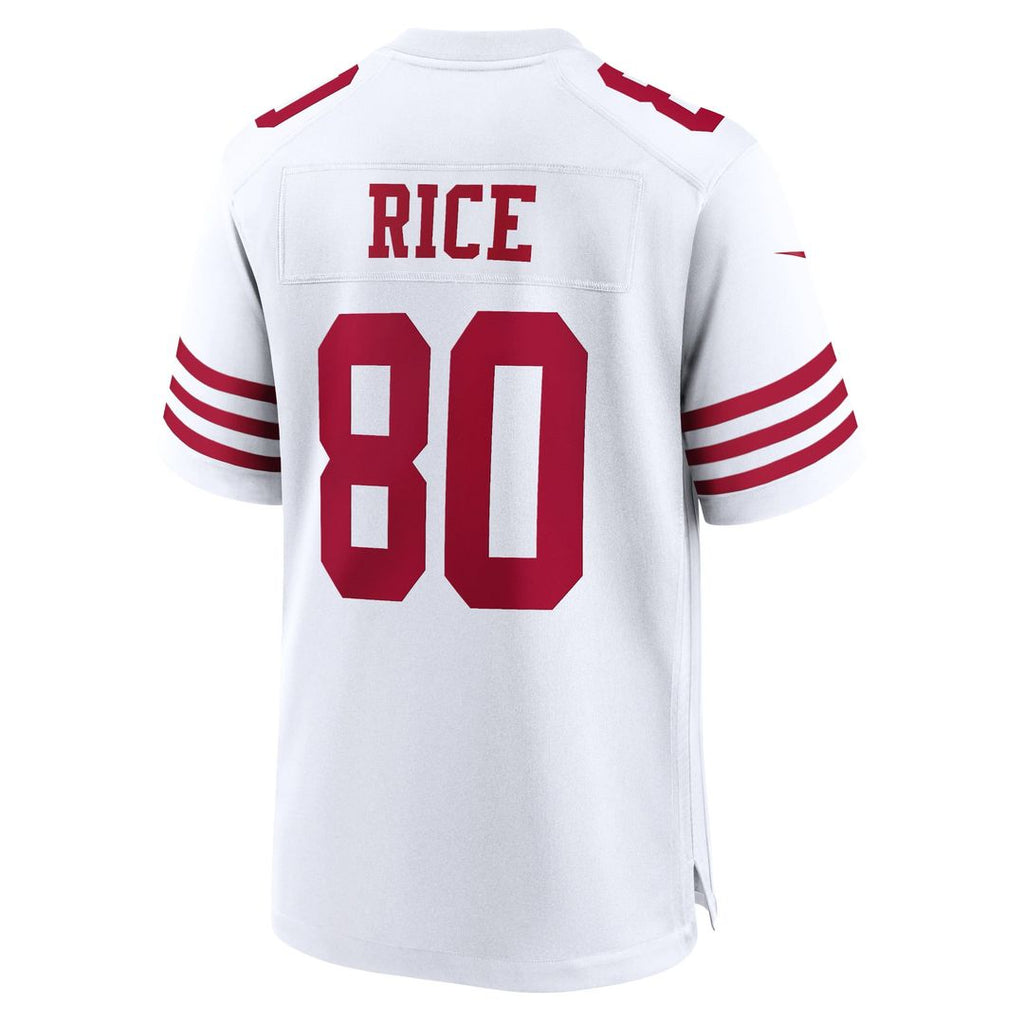 San Francisco 49ers Jerry Rice Nike White Retired Game Jersey